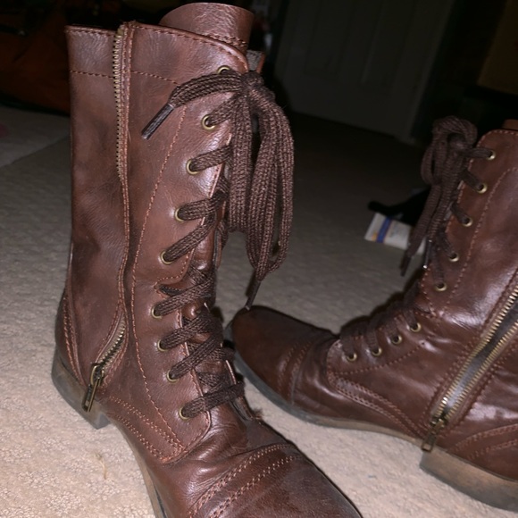 women's combat boots target